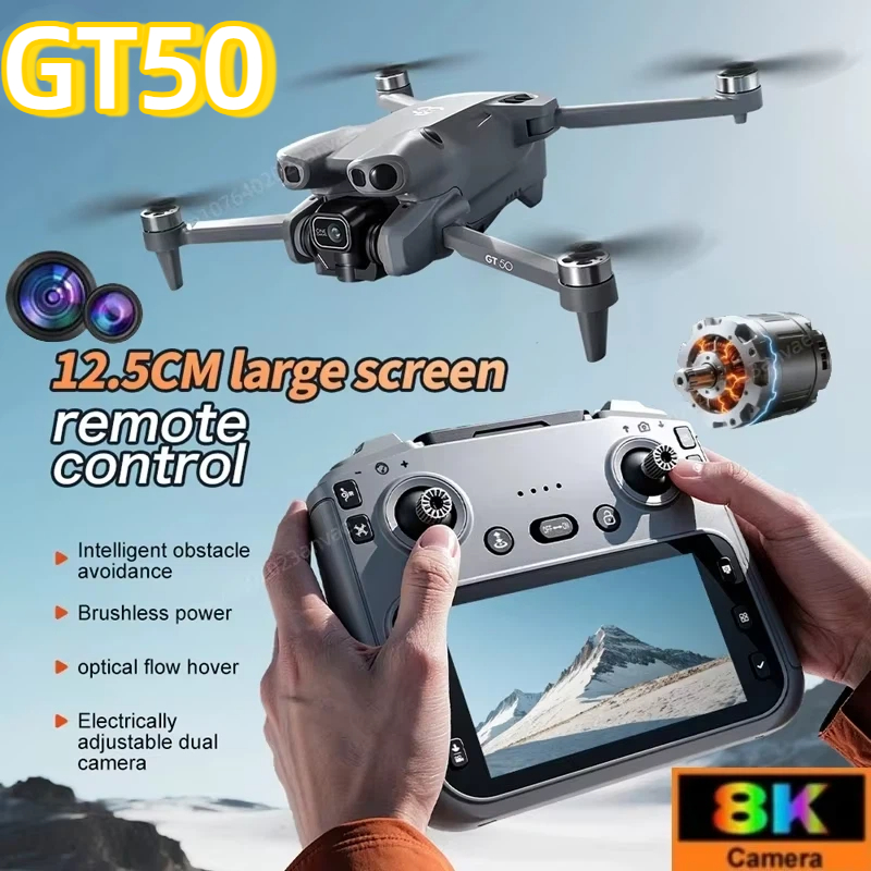 Drone Photogrammetry - GT50 RC Drone 8K HD Aerial