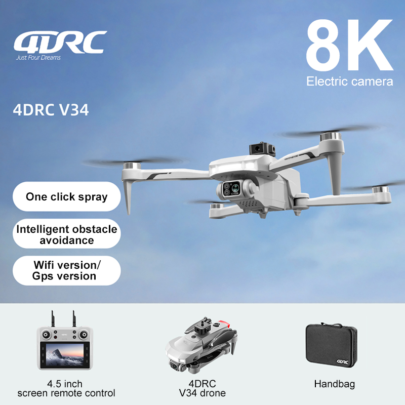 2025 New V34 Drone 8K Camera P - Drone Lidar review and price