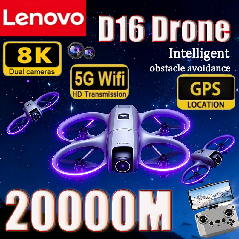 Lenovo 8K D16 GPS Drone Profes - Drone Photogrammetry review and price