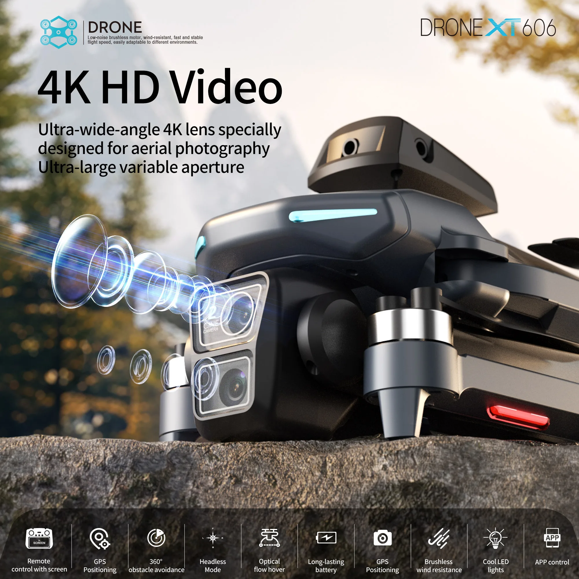 Lenovo XT606 MAX GPS Drone 4k  - Drone Multispectral review and price