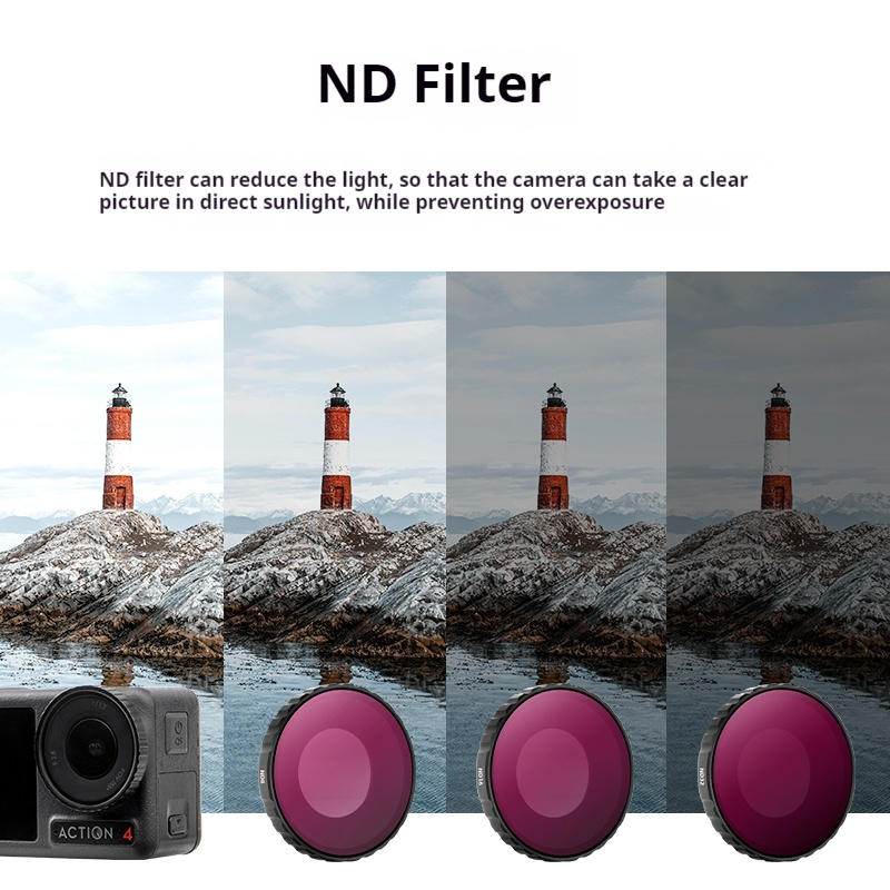 ND Filter for DJI Osmo Action4 - Drone Ndvi review and price