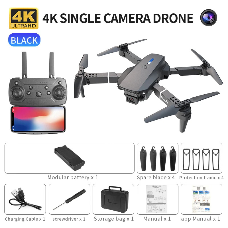 E88 ProIntelligent Folding Dro - Drone Aerial Photography review and price