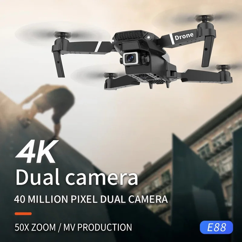E88 ProIntelligent Folding Dro - Drone Aerial Photography review and price