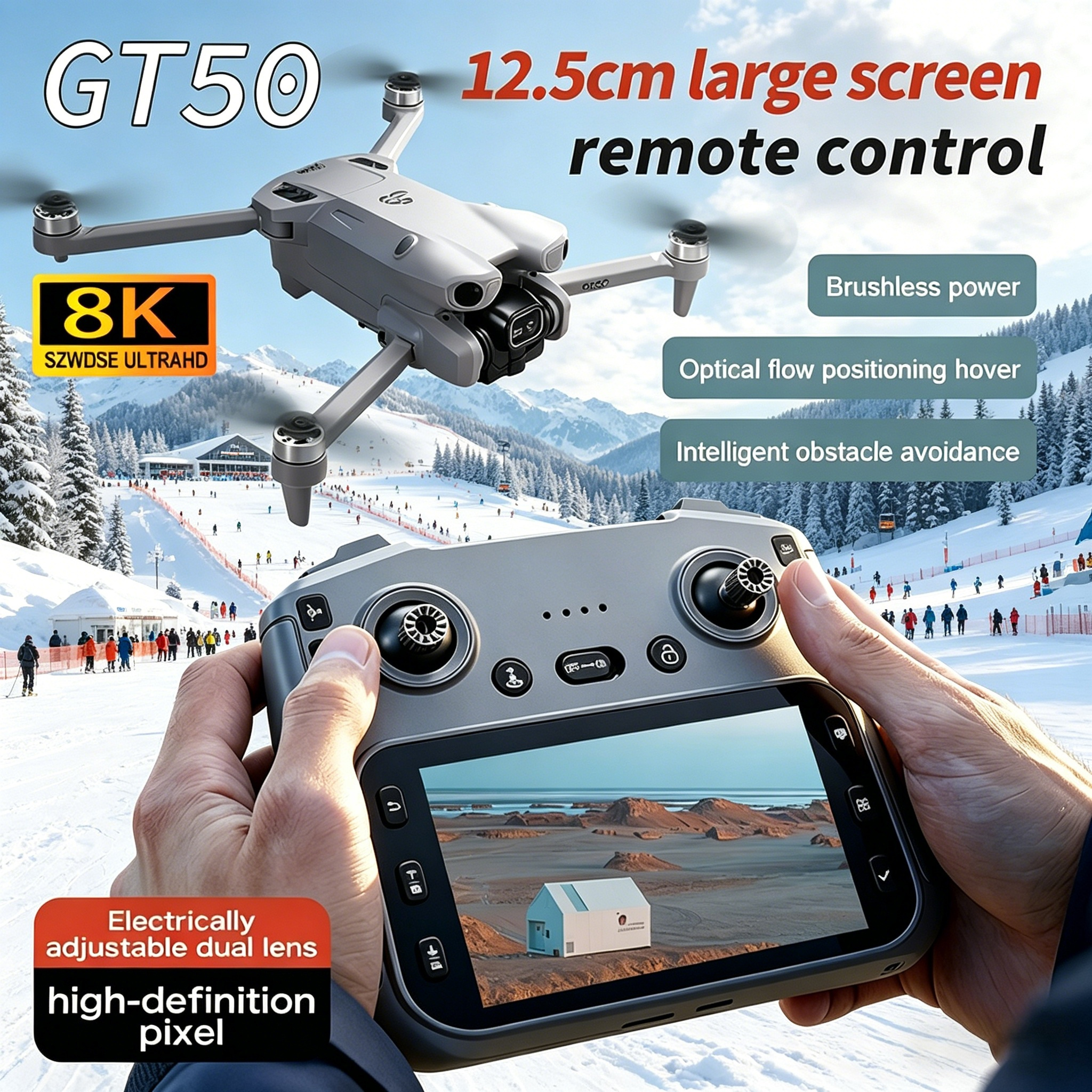 GT50 PRO MIni 5 pro RC Drone 8 - Drone Video Production review and price