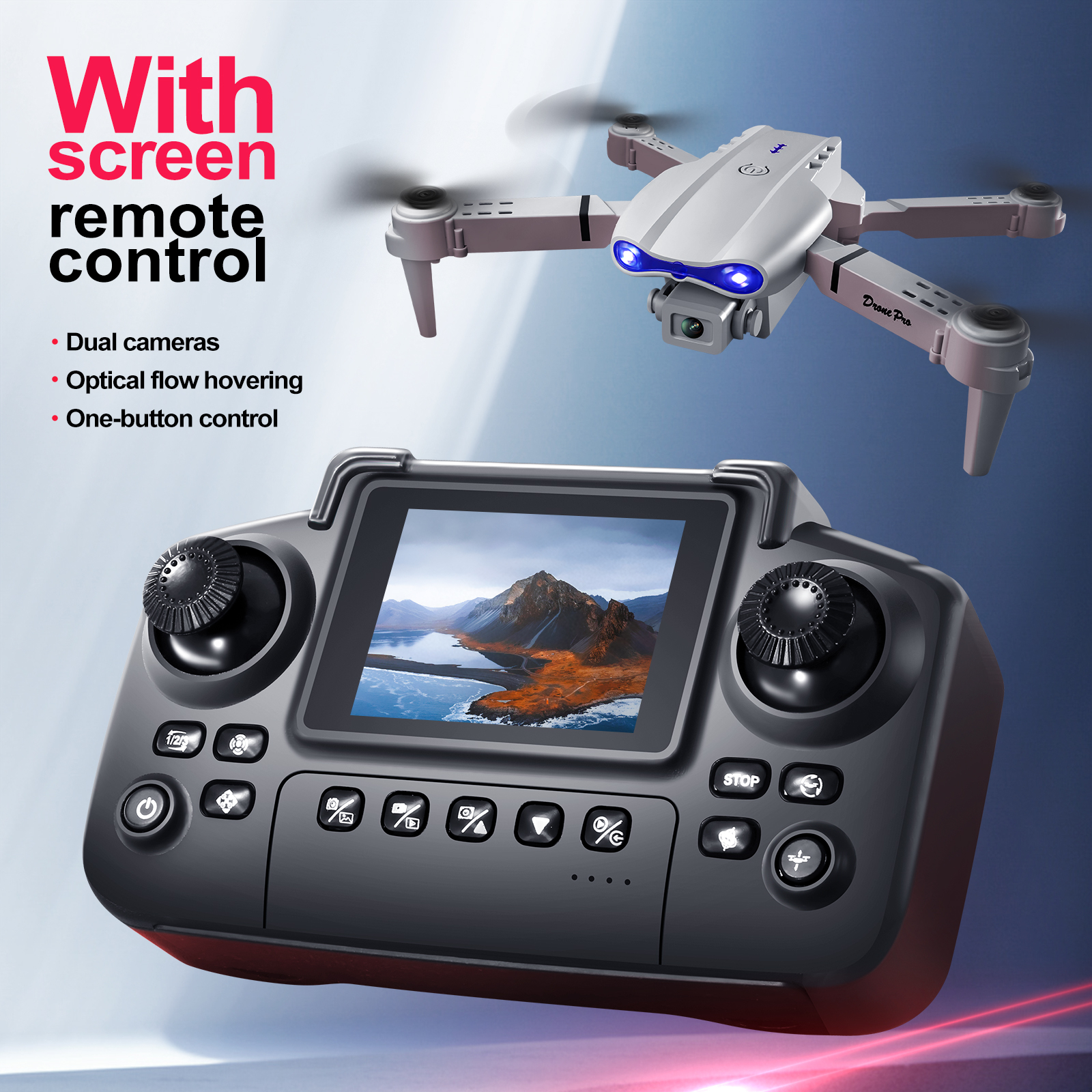 2025 New E88 E99 Upgraded Dron - Drone Aerial Photography review and price