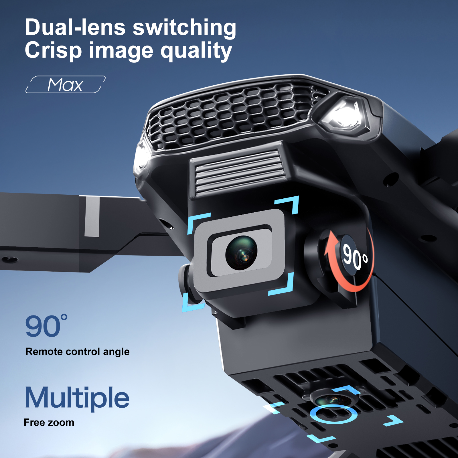 2025 New E88 E99 Upgraded Dron - Drone Aerial Photography review and price