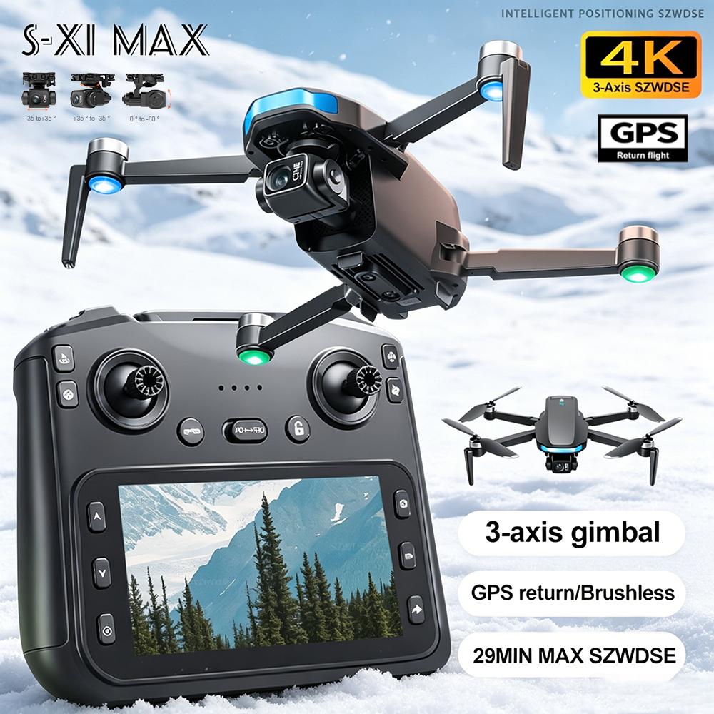 New S-X1 MAX Drone GPS 8K Prof - Drone Multispectral review and price