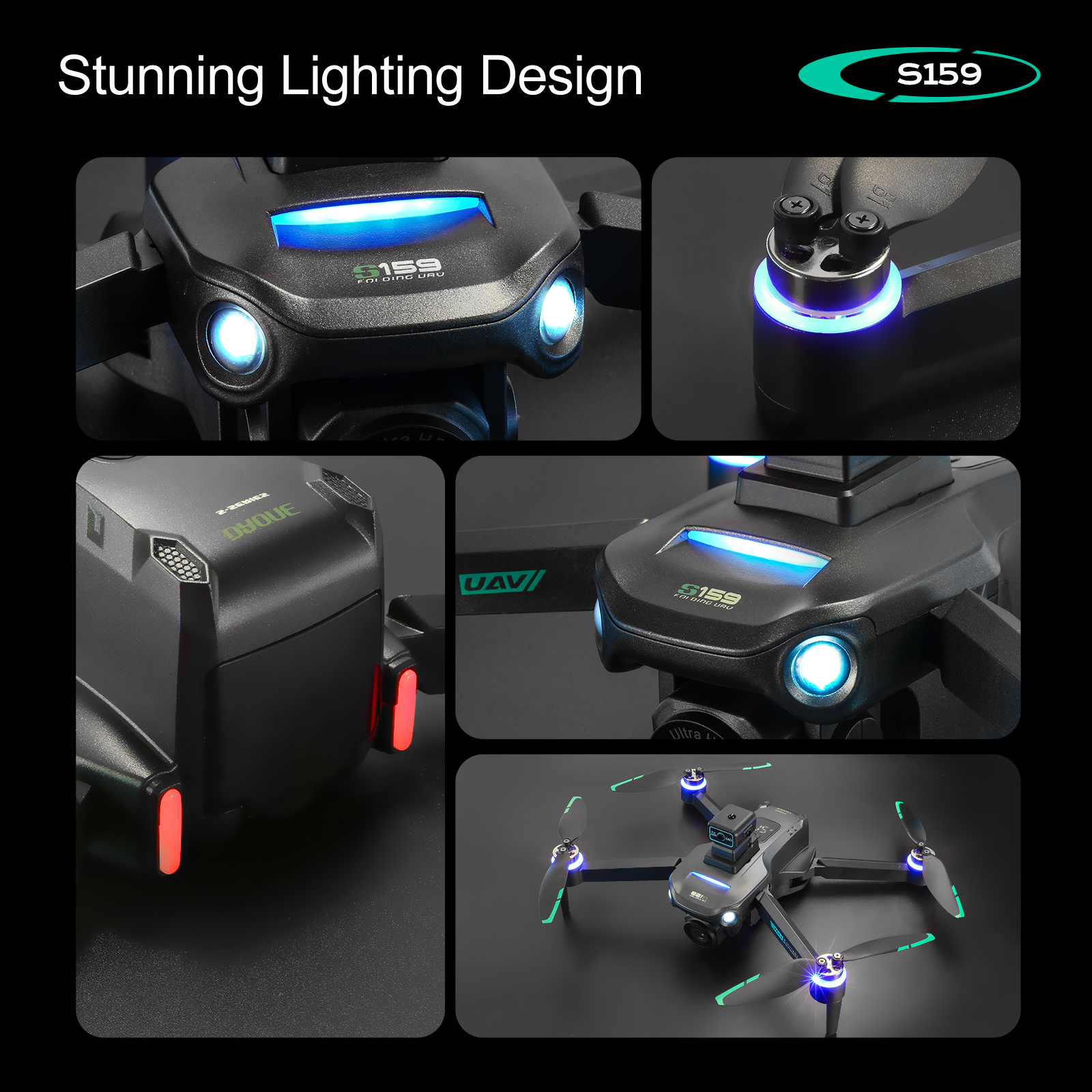 S159 GPS Drone 4K Profesional  - Drone Lidar review and price